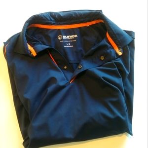 Sunice XL navy/orange ss athletic shirt